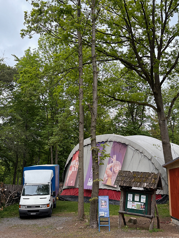 ein schöner stellplatz für das Zelt
