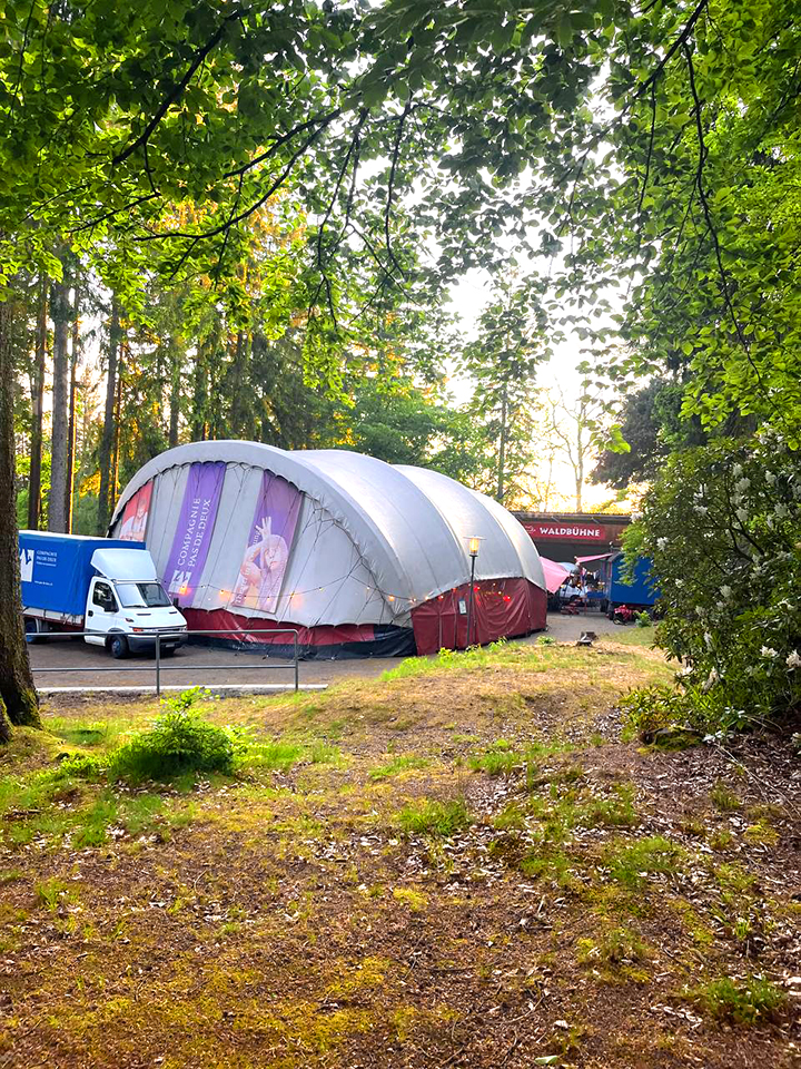 idyllischer Standort mitten im grünen